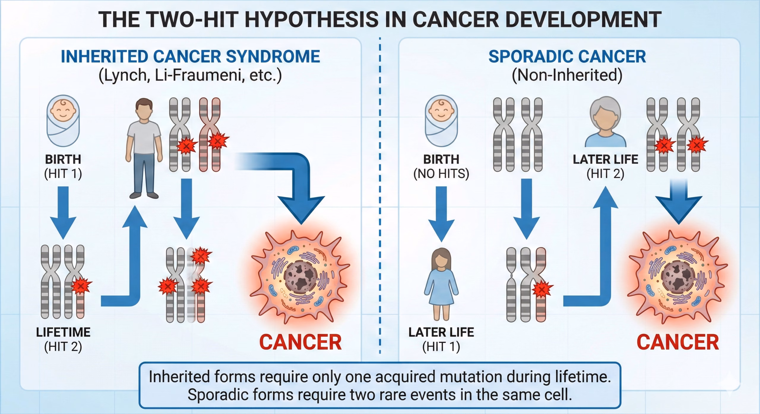 Two-Hit Hypothesis